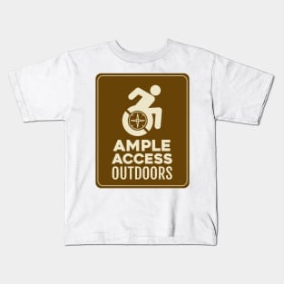 Ample Access Outdoors Navigator Kids T-Shirt